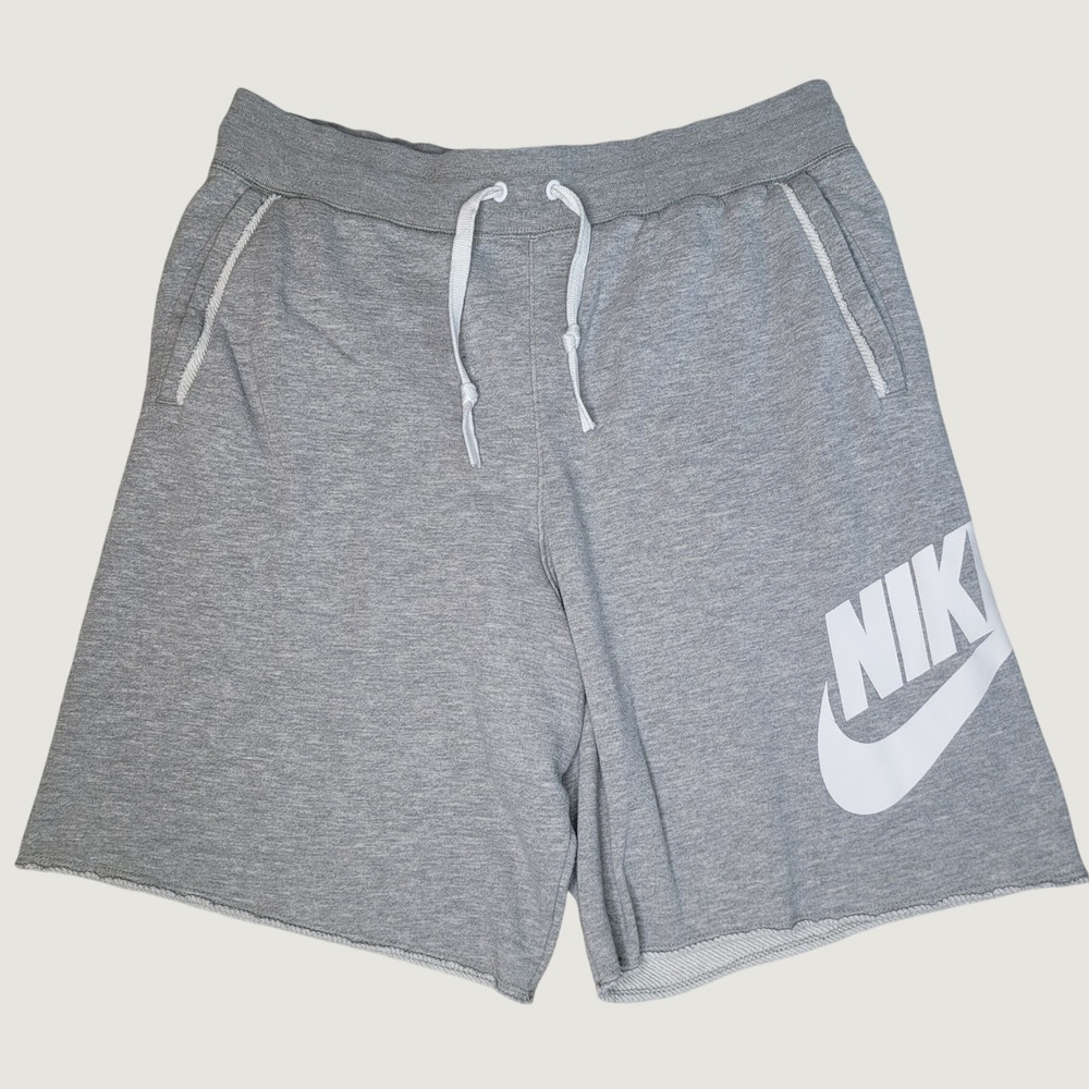 Nike Mens Sportswear French Terry Alumni Shorts Grey AR2375-064 Size M
